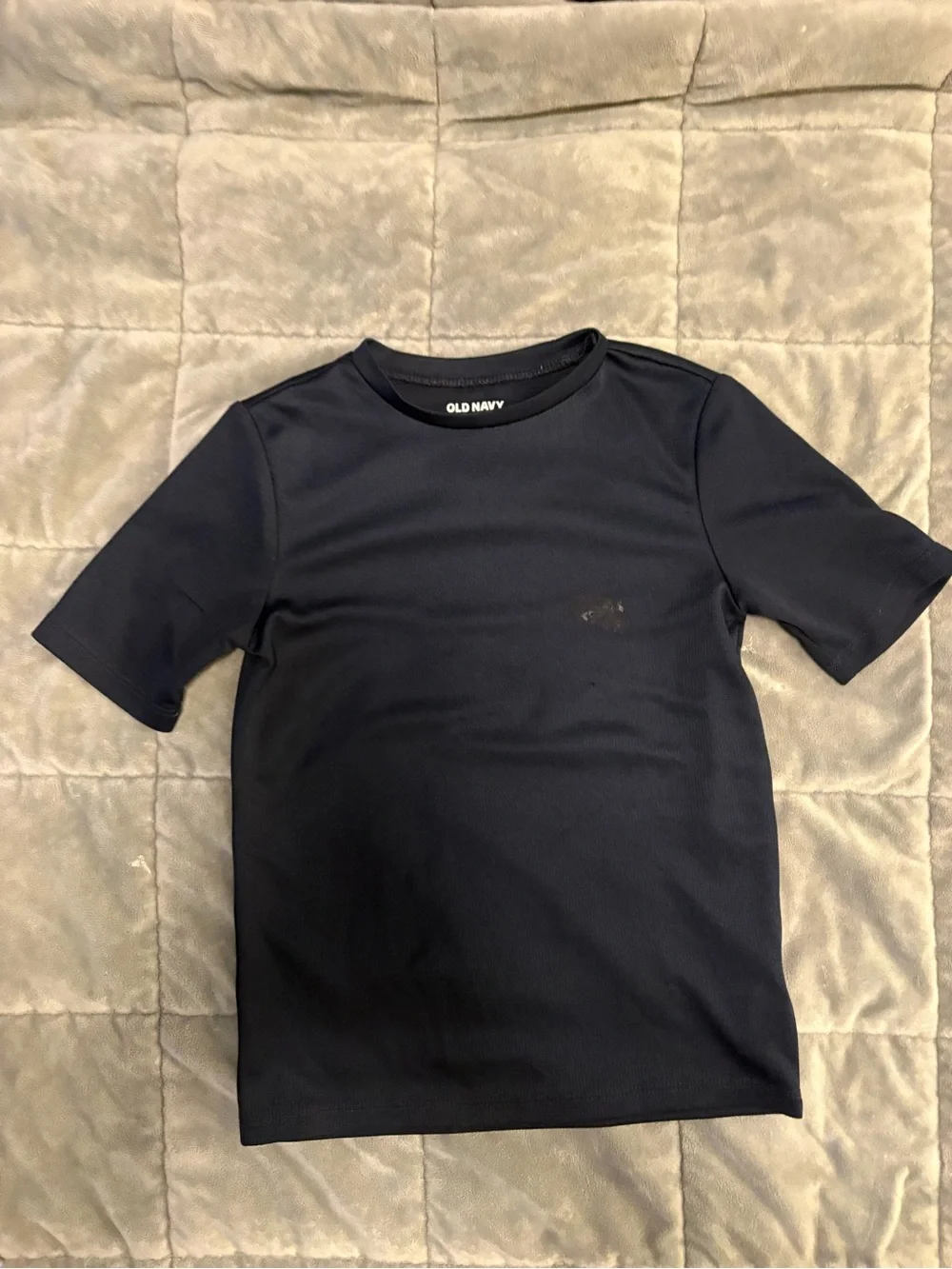 Old Navy Navy Blue Short Sleeve Crew Tee